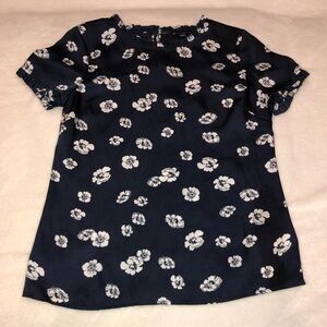 Brooks Brothers Silky Floral Blouse